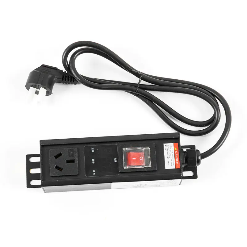 Bộ sạc xe điện di động đa năng với đồng hồ đo điện áp LED